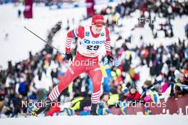 16.03.2019, Falun, Sweden (SWE): Andrey Krasnov (RUS) - FIS world cup cross-country, individual sprint, Falun (SWE). www.nordicfocus.com. © Modica/NordicFocus. Every downloaded picture is fee-liable.