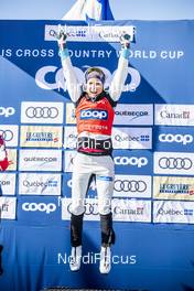 24.03.2019, Quebec, Canada (CAN): Therese Johaug (NOR) - FIS world cup cross-country, pursuit women, Quebec (CAN). www.nordicfocus.com. © Modica/NordicFocus. Every downloaded picture is fee-liable.
