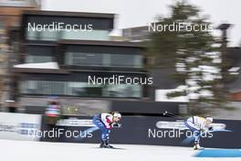 22.03.2019, Quebec, Canada (CAN): Sophie Caldwell (USA), Ebba Andersson (SWE), (l-r)  - FIS world cup cross-country, individual sprint, Quebec (CAN). www.nordicfocus.com. © Modica/NordicFocus. Every downloaded picture is fee-liable.