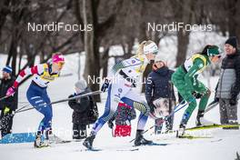 22.03.2019, Quebec, Canada (CAN): Sadie Bjornsen (USA), Maja Dahlqvist (SWE), (l-r)  - FIS world cup cross-country, individual sprint, Quebec (CAN). www.nordicfocus.com. © Modica/NordicFocus. Every downloaded picture is fee-liable.