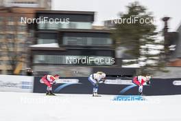 22.03.2019, Quebec, Canada (CAN): Yulia Belorukova (RUS), Frida Karlsson (SWE), Tiril Udnes Weng (NOR), (l-r)  - FIS world cup cross-country, individual sprint, Quebec (CAN). www.nordicfocus.com. © Modica/NordicFocus. Every downloaded picture is fee-liable.