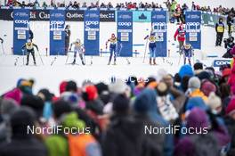 22.03.2019, Quebec, Canada (CAN): Sandra Ringwald (GER), Frida Karlsson (SWE), Sadie Bjornsen (USA), Nadine Faehndrich (SUI), (l-r)  - FIS world cup cross-country, individual sprint, Quebec (CAN). www.nordicfocus.com. © Modica/NordicFocus. Every downloaded picture is fee-liable.