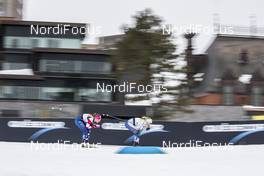 22.03.2019, Quebec, Canada (CAN): Sadie Bjornsen (USA), Frida Karlsson (SWE), (l-r)  - FIS world cup cross-country, individual sprint, Quebec (CAN). www.nordicfocus.com. © Modica/NordicFocus. Every downloaded picture is fee-liable.