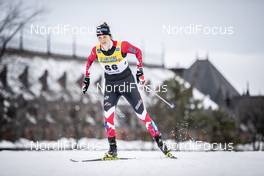 22.03.2019, Quebec, Canada (CAN): Marie Corriveau (CAN) - FIS world cup cross-country, individual sprint, Quebec (CAN). www.nordicfocus.com. © Modica/NordicFocus. Every downloaded picture is fee-liable.