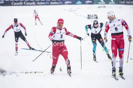 22.03.2019, Quebec, Canada (CAN): Sindre Bjoernestad Skar (NOR), Alexander Bolshunov (RUS), (l-r)  - FIS world cup cross-country, individual sprint, Quebec (CAN). www.nordicfocus.com. © Modica/NordicFocus. Every downloaded picture is fee-liable.