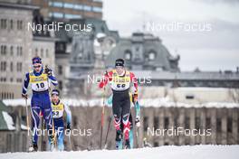 23.03.2019, Quebec, Canada (CAN): Joni Maeki (FIN), Russell Kennedy (CAN), (l-r)  - FIS world cup cross-country, mass men, Quebec (CAN). www.nordicfocus.com. © Modica/NordicFocus. Every downloaded picture is fee-liable.