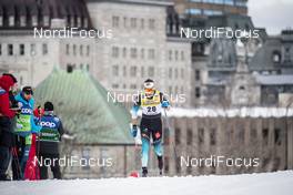 23.03.2019, Quebec, Canada (CAN): Adrien Backscheider (FRA) - FIS world cup cross-country, mass men, Quebec (CAN). www.nordicfocus.com. © Modica/NordicFocus. Every downloaded picture is fee-liable.