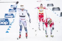 23.03.2019, Quebec, Canada (CAN): Stina Nilsson (SWE), Therese Johaug (NOR), (l-r)  - FIS world cup cross-country, mass women, Quebec (CAN). www.nordicfocus.com. © Modica/NordicFocus. Every downloaded picture is fee-liable.