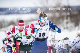 23.03.2019, Quebec, Canada (CAN): Jessica Diggins (USA) - FIS world cup cross-country, mass women, Quebec (CAN). www.nordicfocus.com. © Modica/NordicFocus. Every downloaded picture is fee-liable.