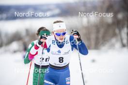 23.03.2019, Quebec, Canada (CAN): Sophie Caldwell (USA) - FIS world cup cross-country, mass women, Quebec (CAN). www.nordicfocus.com. © Modica/NordicFocus. Every downloaded picture is fee-liable.