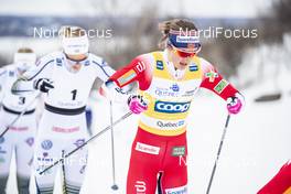 23.03.2019, Quebec, Canada (CAN): Ingvild Flugstad Oestberg (NOR) - FIS world cup cross-country, mass women, Quebec (CAN). www.nordicfocus.com. © Modica/NordicFocus. Every downloaded picture is fee-liable.