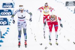 23.03.2019, Quebec, Canada (CAN): Stina Nilsson (SWE), Therese Johaug (NOR), (l-r)  - FIS world cup cross-country, mass women, Quebec (CAN). www.nordicfocus.com. © Modica/NordicFocus. Every downloaded picture is fee-liable.