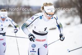 23.03.2019, Quebec, Canada (CAN): Stina Nilsson (SWE) - FIS world cup cross-country, mass women, Quebec (CAN). www.nordicfocus.com. © Modica/NordicFocus. Every downloaded picture is fee-liable.