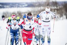 23.03.2019, Quebec, Canada (CAN): Maiken Caspersen Falla (NOR) - FIS world cup cross-country, mass women, Quebec (CAN). www.nordicfocus.com. © Modica/NordicFocus. Every downloaded picture is fee-liable.