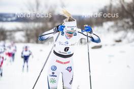 23.03.2019, Quebec, Canada (CAN): Frida Karlsson (SWE) - FIS world cup cross-country, mass women, Quebec (CAN). www.nordicfocus.com. © Modica/NordicFocus. Every downloaded picture is fee-liable.