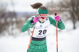 23.03.2019, Quebec, Canada (CAN): Greta Laurent (ITA) - FIS world cup cross-country, mass women, Quebec (CAN). www.nordicfocus.com. © Modica/NordicFocus. Every downloaded picture is fee-liable.