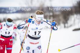 23.03.2019, Quebec, Canada (CAN): Evelina Settlin (SWE) - FIS world cup cross-country, mass women, Quebec (CAN). www.nordicfocus.com. © Modica/NordicFocus. Every downloaded picture is fee-liable.