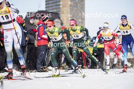 24.03.2019, Quebec, Canada (CAN): Katharina Hennig (GER), Laura Gimmler (GER), (l-r)  - FIS world cup cross-country, pursuit women, Quebec (CAN). www.nordicfocus.com. © Modica/NordicFocus. Every downloaded picture is fee-liable.