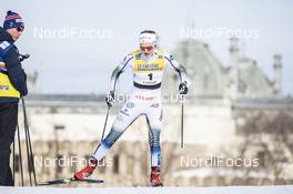 24.03.2019, Quebec, Canada (CAN): Stina Nilsson (SWE) - FIS world cup cross-country, pursuit women, Quebec (CAN). www.nordicfocus.com. © Modica/NordicFocus. Every downloaded picture is fee-liable.
