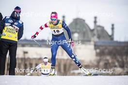 24.03.2019, Quebec, Canada (CAN): Sadie Bjornsen (USA) - FIS world cup cross-country, pursuit women, Quebec (CAN). www.nordicfocus.com. © Modica/NordicFocus. Every downloaded picture is fee-liable.