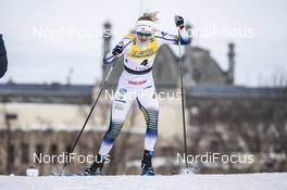 24.03.2019, Quebec, Canada (CAN): Maja Dahlqvist (SWE) - FIS world cup cross-country, pursuit women, Quebec (CAN). www.nordicfocus.com. © Modica/NordicFocus. Every downloaded picture is fee-liable.