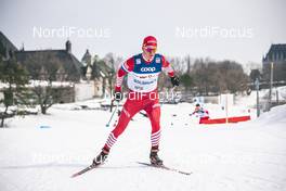 21.03.2019, Quebec, Canada (CAN): Alexander Bolshunov (RUS) - FIS world cup cross-country, training, Quebec (CAN). www.nordicfocus.com. © Modica/NordicFocus. Every downloaded picture is fee-liable.
