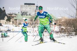 21.03.2019, Quebec, Canada (CAN): Pietro Valorz (ITA) - FIS world cup cross-country, training, Quebec (CAN). www.nordicfocus.com. © Modica/NordicFocus. Every downloaded picture is fee-liable.