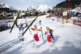 26.02.2019, Seefeld, Austria (AUT): Frida Karlsson (SWE), Therese Johaug (NOR), Ingvild Flugstad Oestberg (NOR) - FIS nordic world ski championships, cross-country, 10km women, Seefeld (AUT). www.nordicfocus.com. © THIBAUT/NordicFocus. Every downloaded picture is fee-liable.