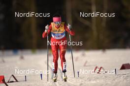 26.02.2019, Seefeld, Austria (AUT): Xin Li (CHN) - FIS nordic world ski championships, cross-country, 10km women, Seefeld (AUT). www.nordicfocus.com. © THIBAUT/NordicFocus. Every downloaded picture is fee-liable.
