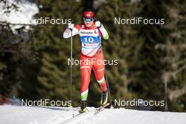 20.02.2019, Seefeld, Austria (AUT): Evelin Vivien Laczko (HUN) - FIS nordic world ski championships, cross-country, 10km women, Seefeld (AUT). www.nordicfocus.com. © Modica/NordicFocus. Every downloaded picture is fee-liable.
