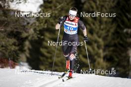 20.02.2019, Seefeld, Austria (AUT): Gabrijela Skender (CRO) - FIS nordic world ski championships, cross-country, 10km women, Seefeld (AUT). www.nordicfocus.com. © Modica/NordicFocus. Every downloaded picture is fee-liable.