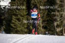 20.02.2019, Seefeld, Austria (AUT): Violeta Citoviciute (LTU) - FIS nordic world ski championships, cross-country, 10km women, Seefeld (AUT). www.nordicfocus.com. © Modica/NordicFocus. Every downloaded picture is fee-liable.