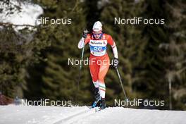 20.02.2019, Seefeld, Austria (AUT): Samaneh Beyrami Baher (IRI) - FIS nordic world ski championships, cross-country, 10km women, Seefeld (AUT). www.nordicfocus.com. © Modica/NordicFocus. Every downloaded picture is fee-liable.