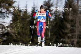 20.02.2019, Seefeld, Austria (AUT): Enkhtuul Ariunsanaa (MGL) - FIS nordic world ski championships, cross-country, 10km women, Seefeld (AUT). www.nordicfocus.com. © Modica/NordicFocus. Every downloaded picture is fee-liable.