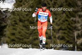 20.02.2019, Seefeld, Austria (AUT): Reza Rajabbloukat (IRI) - FIS nordic world ski championships, cross-country, 15km men, Seefeld (AUT). www.nordicfocus.com. © Modica/NordicFocus. Every downloaded picture is fee-liable.