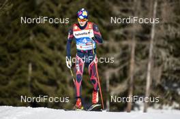 20.02.2019, Seefeld, Austria (AUT): Tariel Zharkymbaev (KGZ) - FIS nordic world ski championships, cross-country, 15km men, Seefeld (AUT). www.nordicfocus.com. © Modica/NordicFocus. Every downloaded picture is fee-liable.