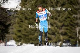 20.02.2019, Seefeld, Austria (AUT): Marco Dal Farra (ARG) - FIS nordic world ski championships, cross-country, 15km men, Seefeld (AUT). www.nordicfocus.com. © Modica/NordicFocus. Every downloaded picture is fee-liable.