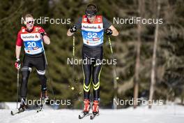 20.02.2019, Seefeld, Austria (AUT): Mihailo Skipina (BIH) - FIS nordic world ski championships, cross-country, 15km men, Seefeld (AUT). www.nordicfocus.com. © Modica/NordicFocus. Every downloaded picture is fee-liable.
