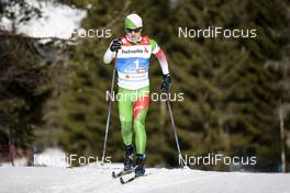 20.02.2019, Seefeld, Austria (AUT): Luis Carrasco Arena (MEX) - FIS nordic world ski championships, cross-country, 15km men, Seefeld (AUT). www.nordicfocus.com. © Modica/NordicFocus. Every downloaded picture is fee-liable.