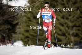 20.02.2019, Seefeld, Austria (AUT): Mark Rajack (TTO) - FIS nordic world ski championships, cross-country, 15km men, Seefeld (AUT). www.nordicfocus.com. © Modica/NordicFocus. Every downloaded picture is fee-liable.