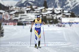 27.02.2019, Seefeld, Austria (AUT): Irineu Esteve Altimiras (AND) - FIS nordic world ski championships, cross-country, 15km men, Seefeld (AUT). www.nordicfocus.com. © THIBAUT/NordicFocus. Every downloaded picture is fee-liable.