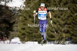 20.02.2019, Seefeld, Austria (AUT): Victor Santos (BRA) - FIS nordic world ski championships, cross-country, 15km men, Seefeld (AUT). www.nordicfocus.com. © Modica/NordicFocus. Every downloaded picture is fee-liable.
