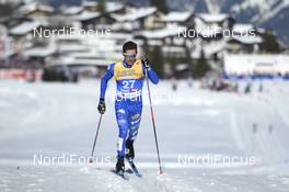 27.02.2019, Seefeld, Austria (AUT): Maicol Rastelli (ITA) - FIS nordic world ski championships, cross-country, 15km men, Seefeld (AUT). www.nordicfocus.com. © THIBAUT/NordicFocus. Every downloaded picture is fee-liable.