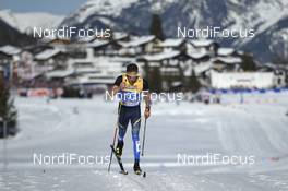 27.02.2019, Seefeld, Austria (AUT): Oleksii Krasovskyi (UKR) - FIS nordic world ski championships, cross-country, 15km men, Seefeld (AUT). www.nordicfocus.com. © THIBAUT/NordicFocus. Every downloaded picture is fee-liable.
