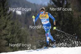 27.02.2019, Seefeld, Austria (AUT): Francesco De Fabiani (ITA) - FIS nordic world ski championships, cross-country, 15km men, Seefeld (AUT). www.nordicfocus.com. © THIBAUT/NordicFocus. Every downloaded picture is fee-liable.