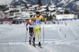 27.02.2019, Seefeld, Austria (AUT): Petrica Hogiu (ROU) - FIS nordic world ski championships, cross-country, 15km men, Seefeld (AUT). www.nordicfocus.com. © THIBAUT/NordicFocus. Every downloaded picture is fee-liable.