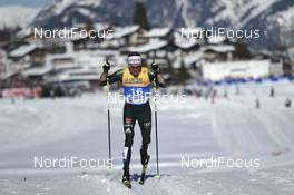 27.02.2019, Seefeld, Austria (AUT): Sebastian Eisenlauer (GER) - FIS nordic world ski championships, cross-country, 15km men, Seefeld (AUT). www.nordicfocus.com. © THIBAUT/NordicFocus. Every downloaded picture is fee-liable.