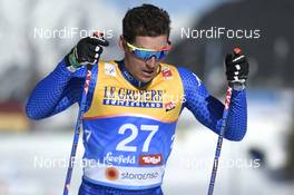 27.02.2019, Seefeld, Austria (AUT): Maicol Rastelli (ITA) - FIS nordic world ski championships, cross-country, 15km men, Seefeld (AUT). www.nordicfocus.com. © THIBAUT/NordicFocus. Every downloaded picture is fee-liable.