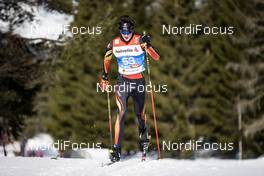 20.02.2019, Seefeld, Austria (AUT): Thibaut De Marre (BEL) - FIS nordic world ski championships, cross-country, 15km men, Seefeld (AUT). www.nordicfocus.com. © Modica/NordicFocus. Every downloaded picture is fee-liable.