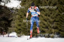 20.02.2019, Seefeld, Austria (AUT): Marko Skender (CRO) - FIS nordic world ski championships, cross-country, 15km men, Seefeld (AUT). www.nordicfocus.com. © Modica/NordicFocus. Every downloaded picture is fee-liable.